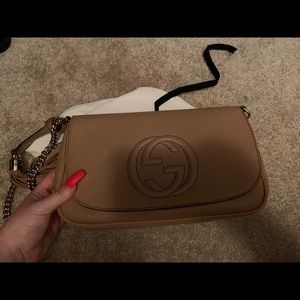 Gucci Beige Soho Crossbody